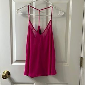 Express racer back flowy blouse